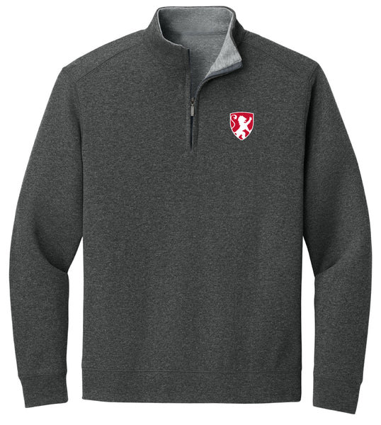 ES Sports Adult Medium Grey 1/4 Zip Fleece