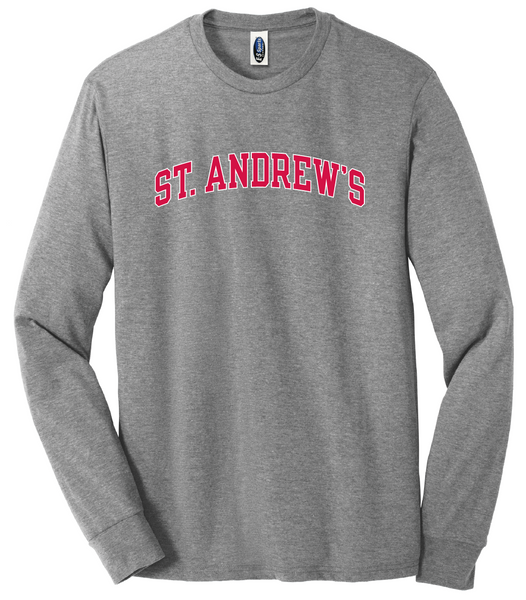 Adult Grey Frost Soft Long Sleeve T-Shirt