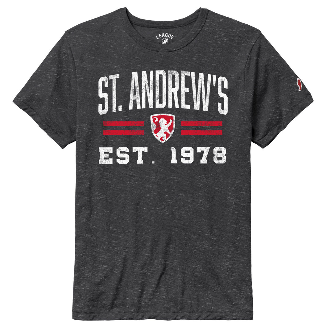 Adult L2  Victory Falls Varsity Slate T-Shirt