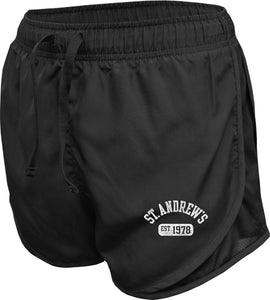Girls ES Basic Black Running Shorts