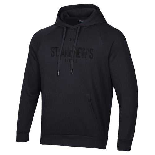 UA All Day Black w/Black Embroidered Hoodie