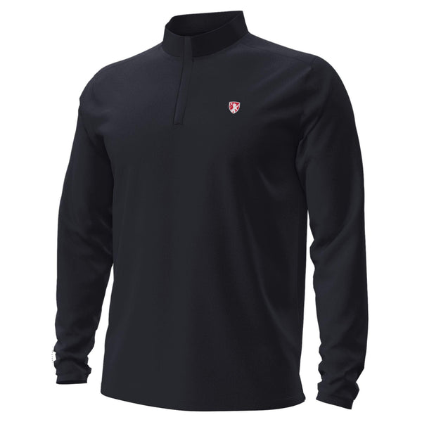 Men's UA Black Motion 1/4 Zip Fleece