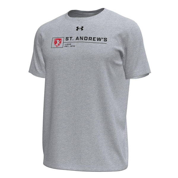 UA Men's Tech Stretch Mod Grey T-Shirt