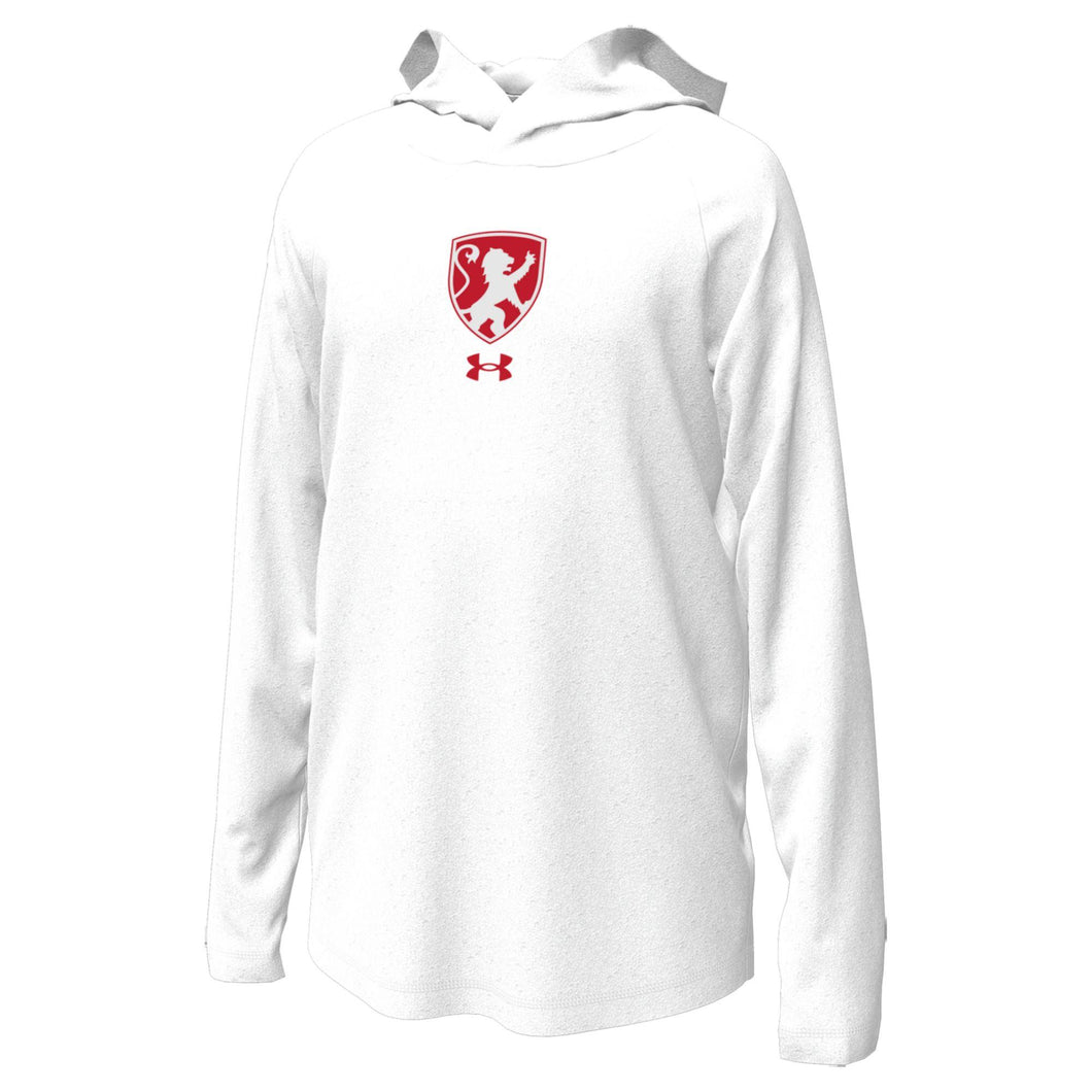 UA Youth Taylor Tech White Stretch Light Weight
