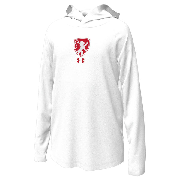 UA Youth Taylor Tech White Stretch Light Weight