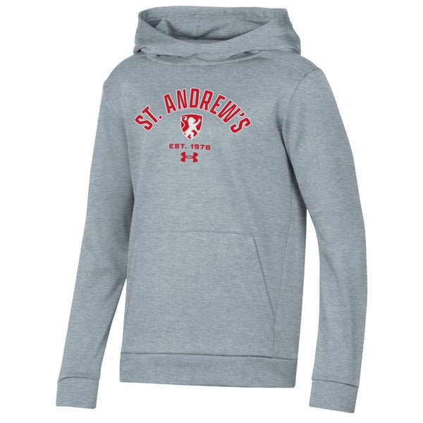 UA Youth Tech True Grey Hoodie (Est 1978)