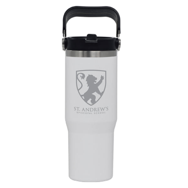 St. Andrew's Insulated White Water Bottle
