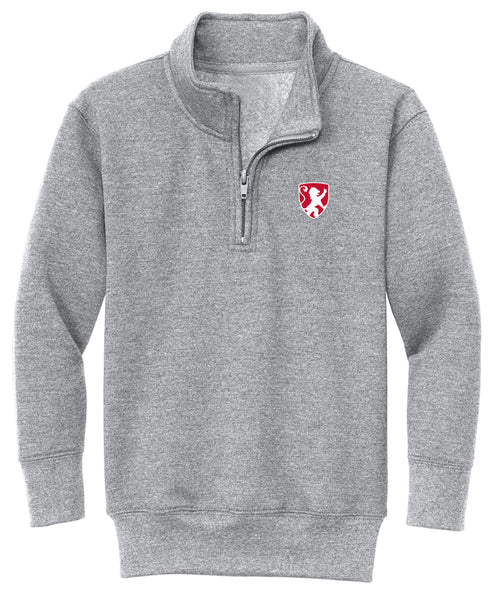 ES Sports Youth Core Heather Grey 1/4 Zip