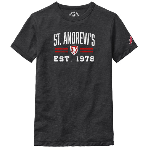 Youth League Tri-blend Varsity Slate T-Shirt