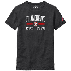 Youth League Tri-blend Varsity Slate T-Shirt