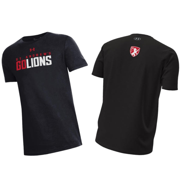 Youth Performance "Go Lions" T Shirt