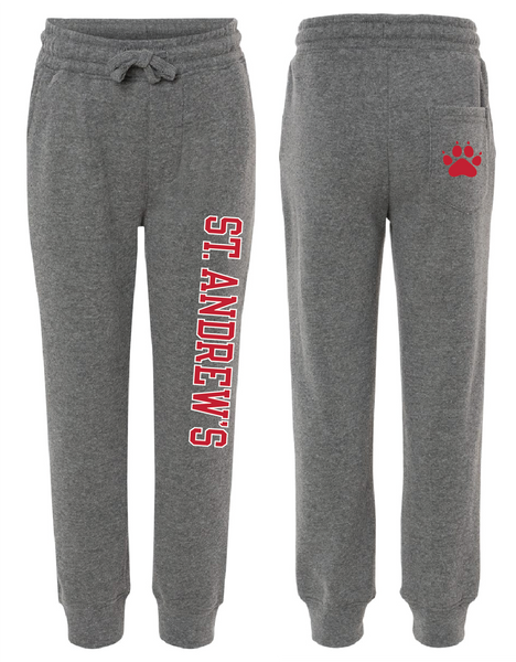 Youth Super Soft & Cozy Paw Print Sweatpants