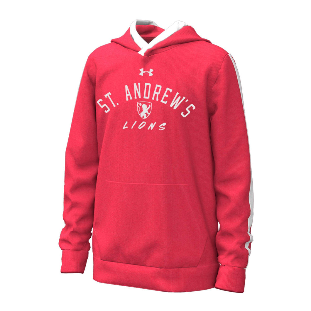 Youth UA Gameday Red Hoodie
