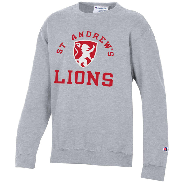 Youth Champion True Grey Crewneck Sweatshirt