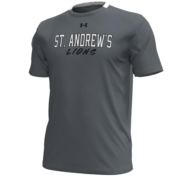 Adult UA Grey Spring Gameday T-Shirt