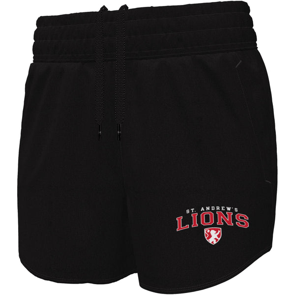 Women's UA Black Woven Athletic Shorts 2024