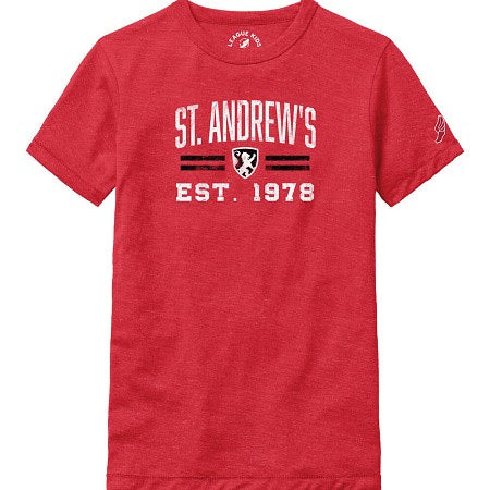 Youth L2 Victory Falls Heather Red T-Shirt