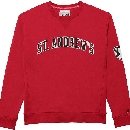 Adult L2 Ultra Stadium Red Crewneck Sweatshirt