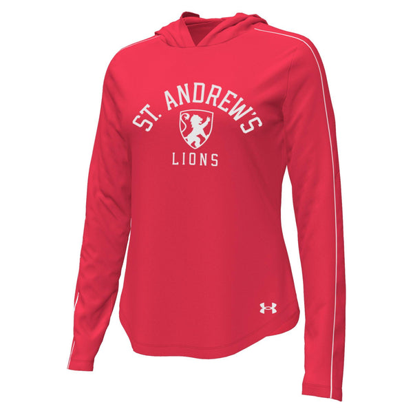 UA Women's Red Gameday Light Weight Hoodie