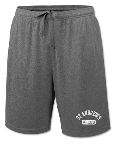 Boys Grey Athletic Shorts (Established 1978)