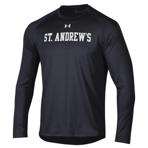 Adult UA Long Sleeve Black T- Shirt