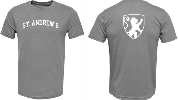 Youth Super Soft Steel Grey Cotton T - Shirt