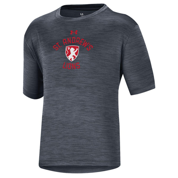 Youth UA Black Vent Tech T-Shirt