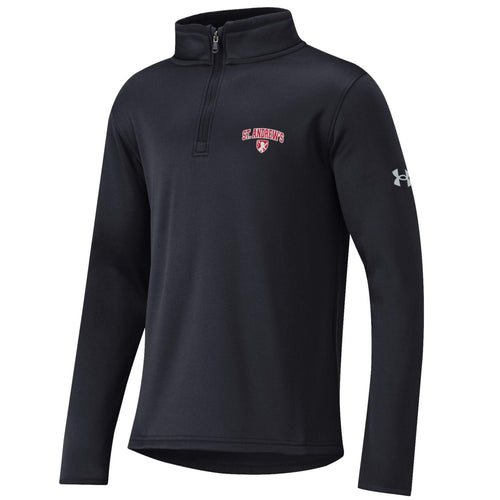 Youth UA Black 1/2 Zip Sweatshirt