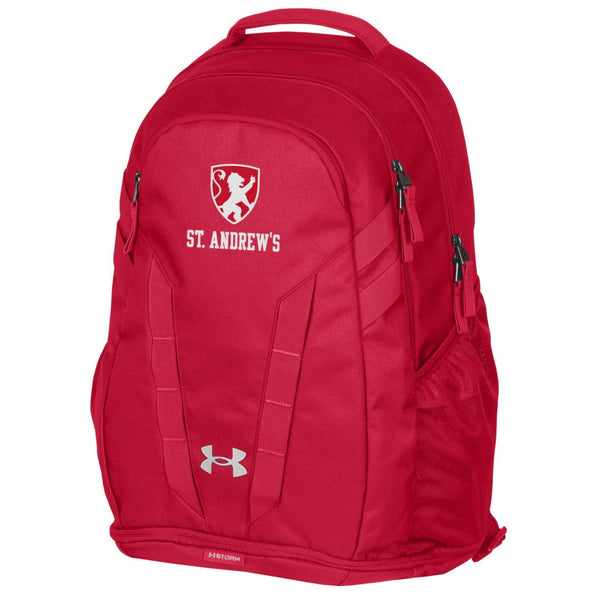 Under Armour Hustle 5.0 Back Pack (Red)