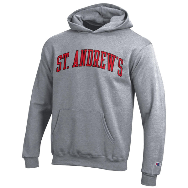 Youth New Grey Powerblend Hoodie